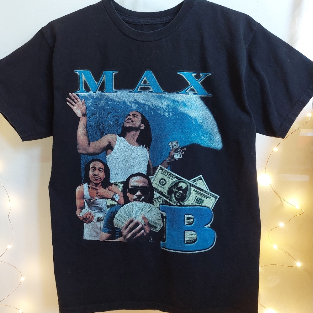Coke Magic Max B Rapper black t shirt size s men's